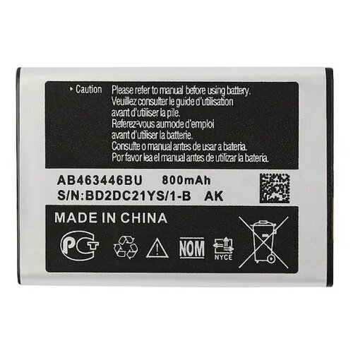 Аккумулятор Activ AB463446BU для Samsung X200/X300/E900/E250/C330/M620 (800 mAh)
