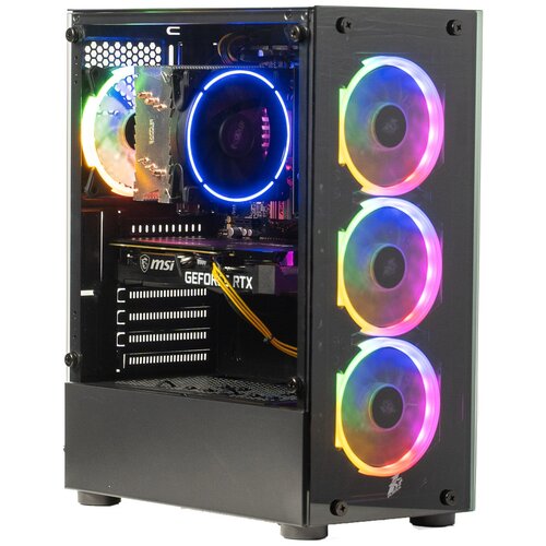 Игровой компьютер AMD Ryzen 5 3600 GeForce RTX 3050 8GB 8GB RAM SSD 512GB HDD 1TB