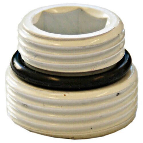 Ниппель переходник Schlosser 603000003 белый 1 шт 1000₽