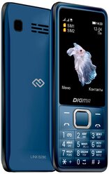 Мобильный телефон Digma LINX B280 32Mb темно-синий 2Sim 2.8" TFT 240x320 0.08Mpix LT2072PM