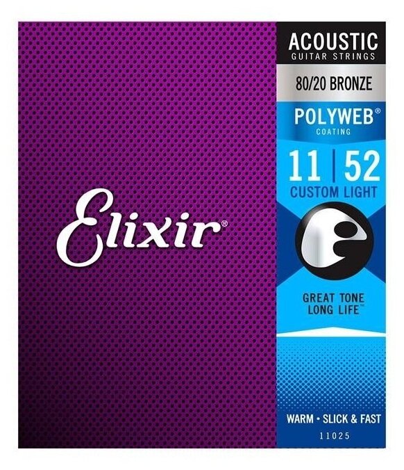 ELIXIR 11025 Струны для акустической гитары