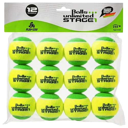 Теннисные мячи Balls unlimited Green x12pcs Bag теннисные мячи balls unlimited red x12pcs bag