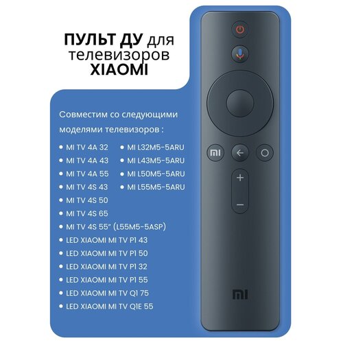 Пульт для телевизора Xiaomi пульт для телевизора xiaomi mi tv p1 55 с голосовым управлением