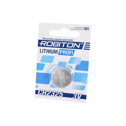 Элемент питания ROBITON PROFI R-CR2325-BL1 CR2325 BL1 арт.14629 (1 шт.)