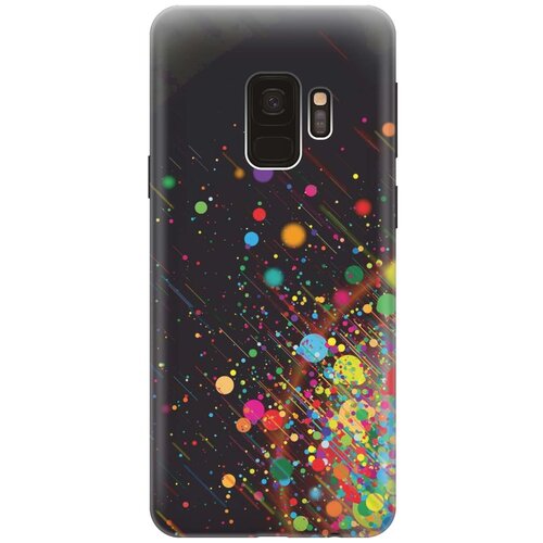 GOSSO Ультратонкий силиконовый чехол-накладка для Samsung Galaxy S9 с принтом Яркое настроение gosso ультратонкий силиконовый чехол накладка для samsung galaxy a6 plus 2018 с принтом яркое настроение
