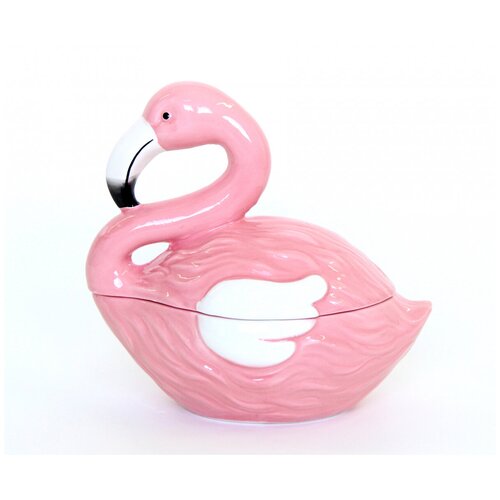 Фламинго/Декор для украшений/Оригинальное хранение украшений,22х13х21см..