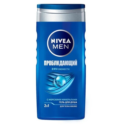 Гель для душа Nivea Men «Пробуждающий», 250 мл