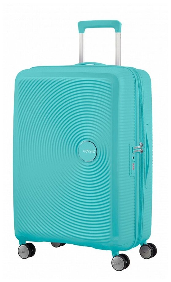 American Tourister  32G*002 Soundbox Spinner 67 Exp *21 Poolside blue