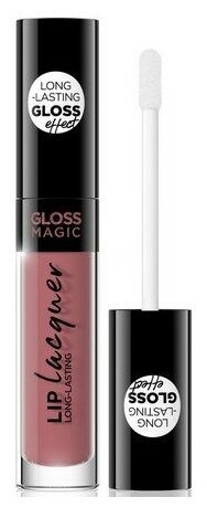 Помада для губ EVELINE «GLOSS MAGIC LIP LACQUER», блестящая, тон 31, 4,5мл