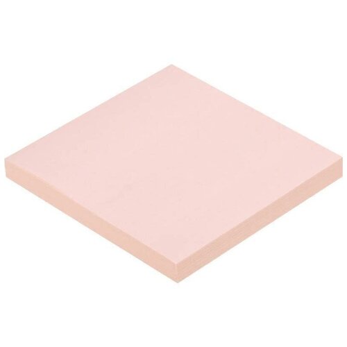 Стикеры (самоклеящийся блок) Z-блок Attache, 76х76мм, розовый, для диспенсера, 12 блоков по 100 листов стикеры самоклеящийся блок attache selection extra 76х76мм неоновые оранжевые 12 блоков по 100 листов