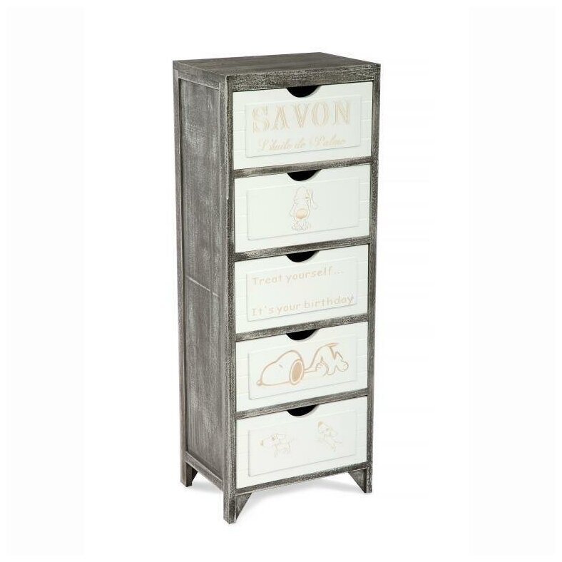 фото Комод HX004, 5 ящ, ЭкоДизайн