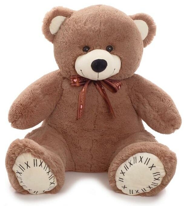 Мягкая игрушка "Медведь Б40" коричневый, 90 см