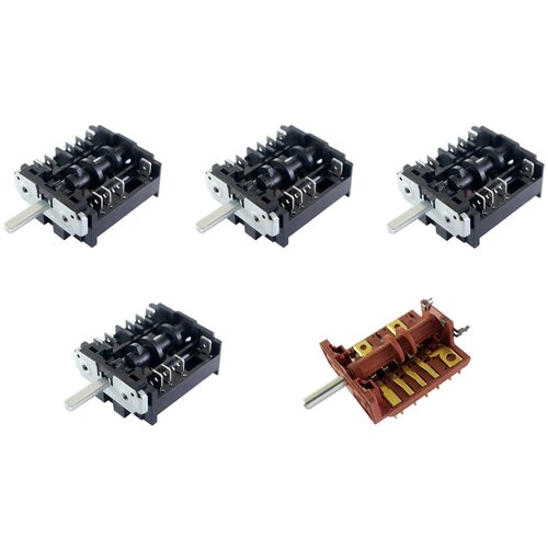 Переключатели для электроплиты Rika (Рика), комплект №1 переключатели для электроплиты rika рика комплект 2