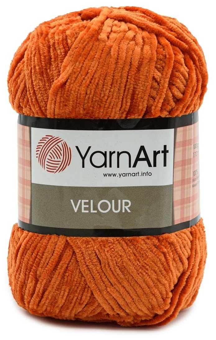    YarnArt 'Velour' 100, 170 (100% ) (865 ), 5 