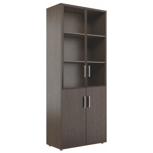Шкаф для бумаг со стеклом Boston POINTEX BSN30150003 Венге 800*420*2000