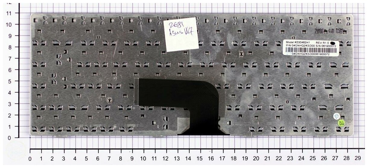 Клавиатура для ноутбука Asus V022462BK1 русская черная версия 1