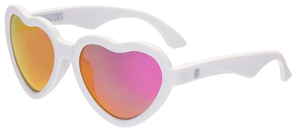 С/з очки Babiators Blue Series Hearts Polarized. Влюбляшка. Цвет: Белый. Возраст: 0-2 