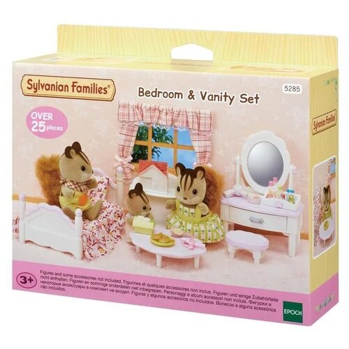 фото Детский игровой набор спальня и туалетный столик sylvanian families