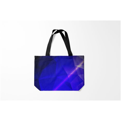 фото Сумка-шоппер / 46х35 см / тренды / геометрия line burnettie