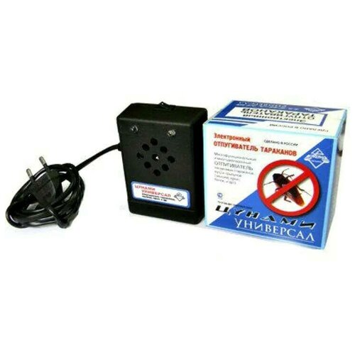 Электронный отпугиватель тараканов, крыс, мышей Цунами Universal 50 м2