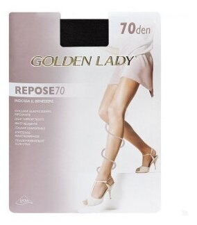 Колготки  Golden Lady, размер 5, черный