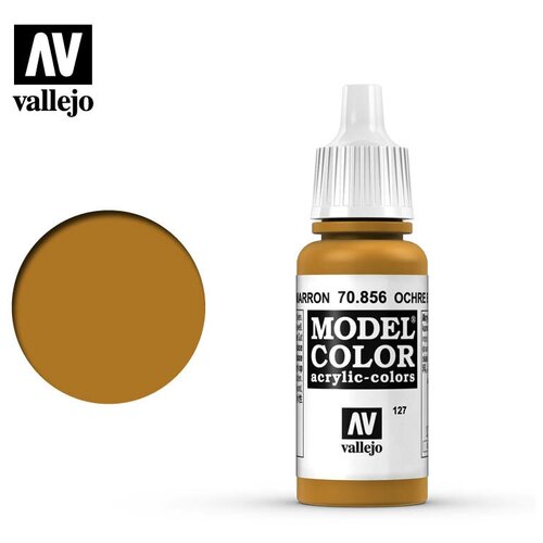 Краска Vallejo серии Model Color - Ochre Brown 70856, матовая (17 мл)