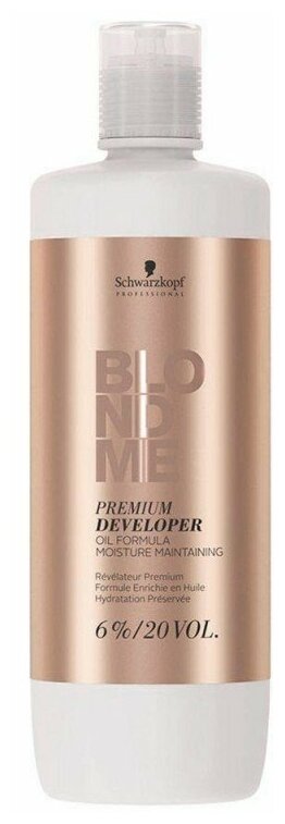 Schwarzkopf Professional Blondme Premium Developer 6%, 1000 мл — купить в интернет-магазине по низкой цене на Яндекс Маркете