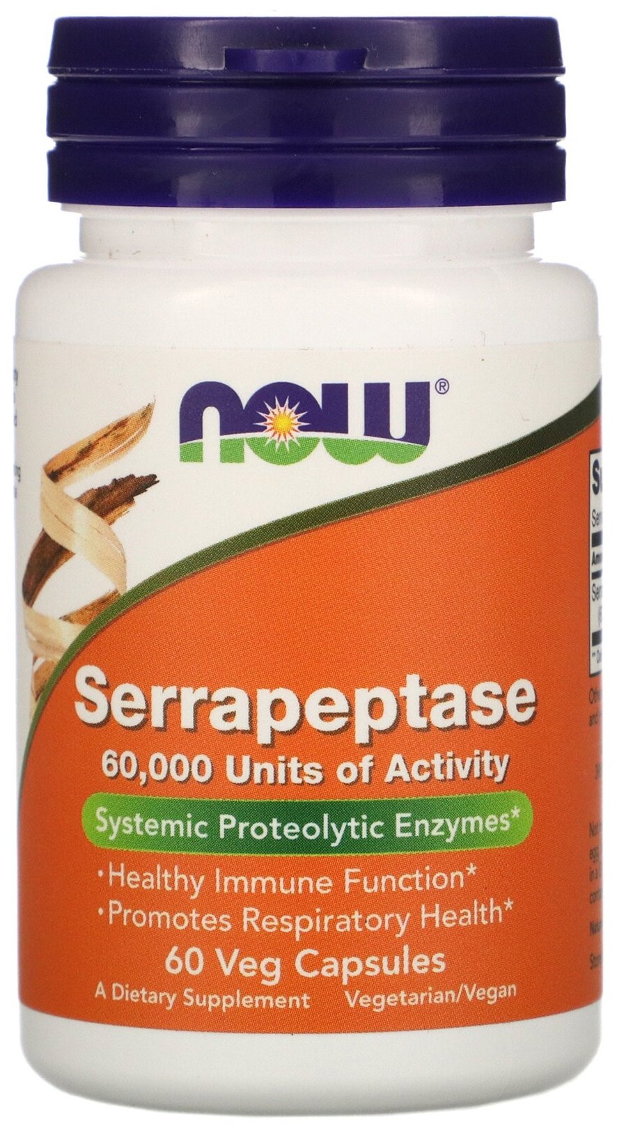 Капсулы NOW Serrapeptase