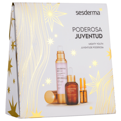 Sesderma Набор: Сыворотка FACTOR G RENEW, 30 мл + Крем-гель RETI AGE, 50 мл + Ампулы ACGLICOLIC 20 + Сыворотка интенсивная 12% C-VIT в ампулах