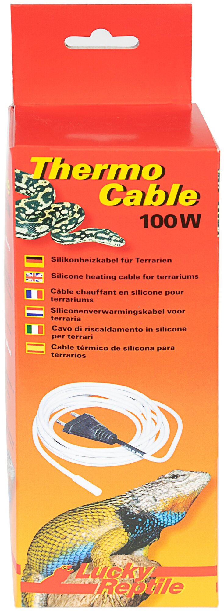 Термошнур LUCKY REPTILE "Thermo Cable 100Вт", 10м (Германия)