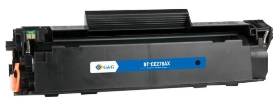 Картридж лазерный G&g NT-CE278AX черный (3000стр.) для HP LJ Pro P1560/P1566/P1606dn/M1536dnf MFP