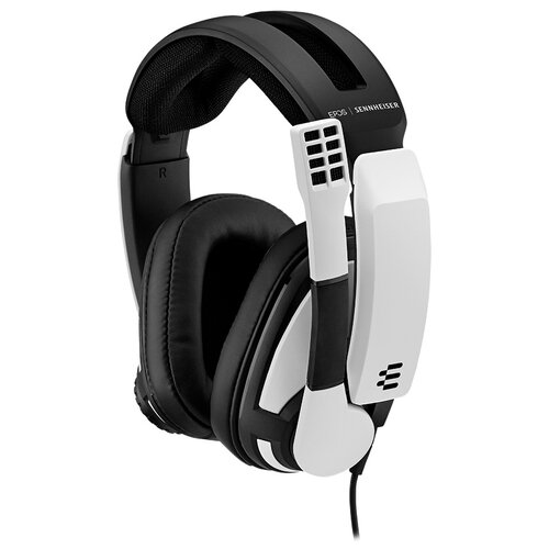 Наушники с микрофоном Sennheiser GSP 301 белый/черный 2м мониторные оголовье