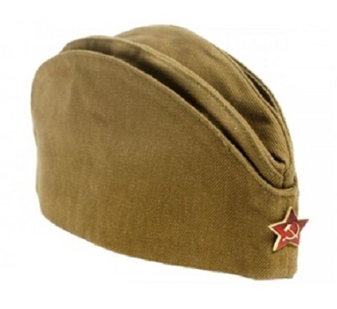 Пилотка солдатская со звездой размер 56