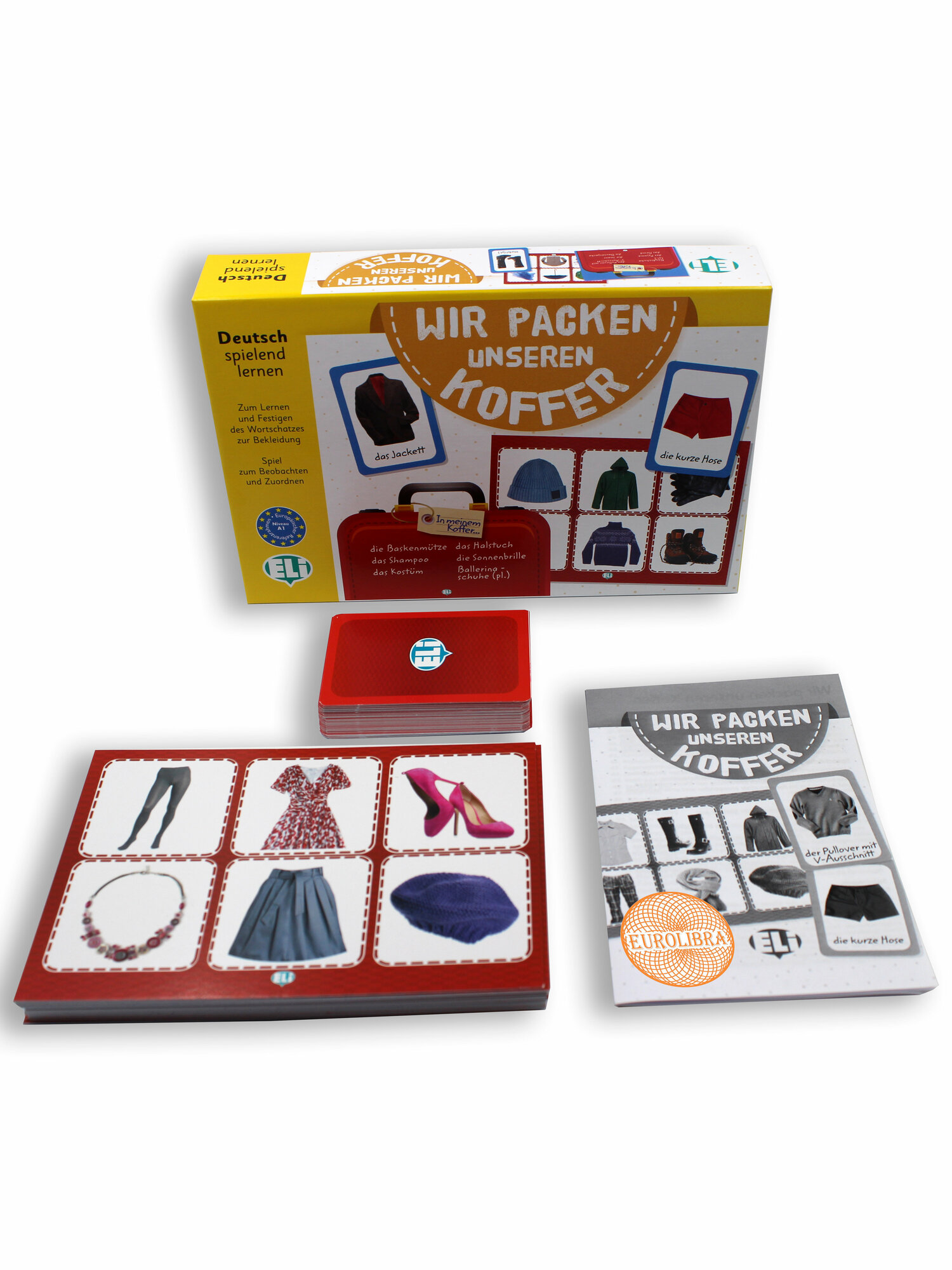 WIR PACKEN UNSEREN KOFFER (A1-B1) / Обучающая игра на немецком языке "Собираем чемодан! " - фото №2