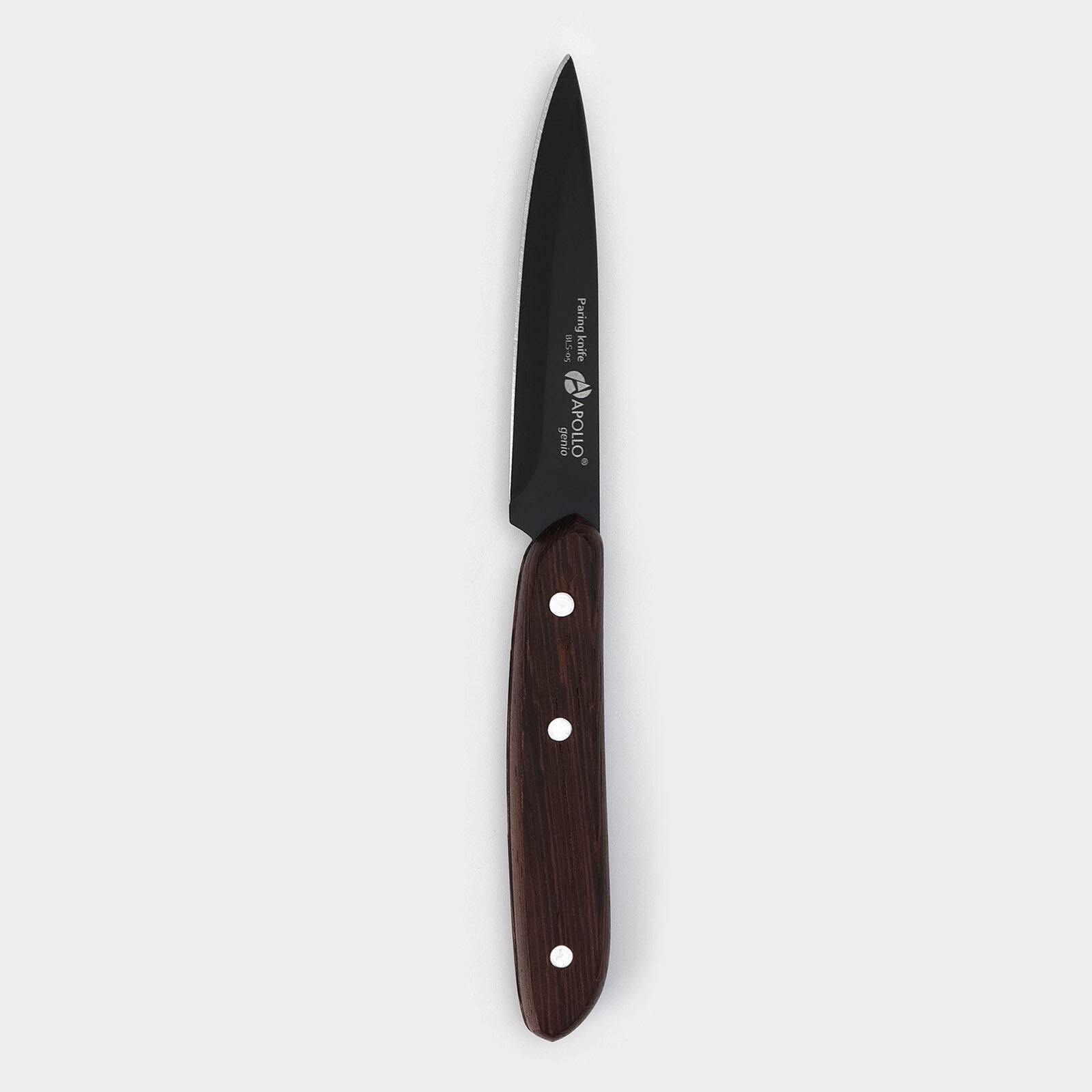 Нож кухонный Apollo Genio BlackStar лезвие 8 см