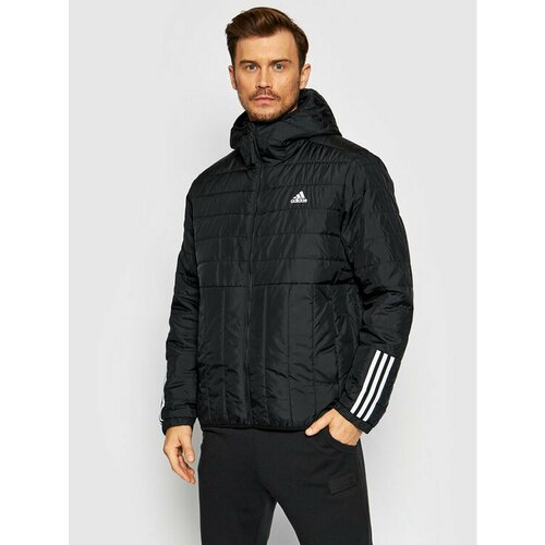 фото Пуховик adidas, размер l [int], черный