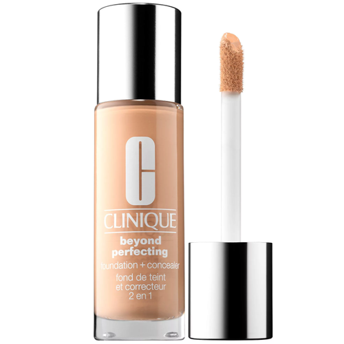 Стойкий тональный крем и консилер Clinique 2в1 Beyond Perfecting Foundation and Concealer оттенок Fresh Beige Светло-бежевый clinique 2в1 тональный крем и консилер beyond perfecting foundation and concealer розовый бежевый