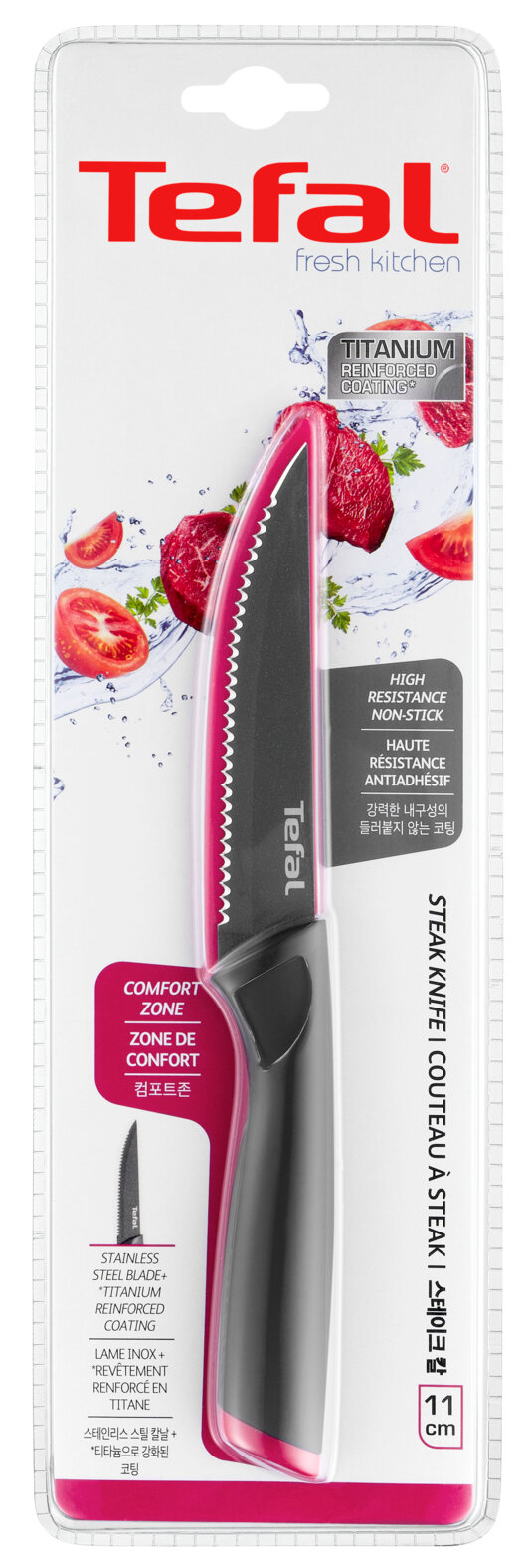 Нож для стейка Tefal Fresh Kitchen K1220805, 11 см