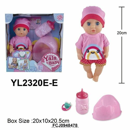 Кукла Пупс Yale Baby YL2320E-E 20 см. с акссесс. кукла yale baby yl2335j e