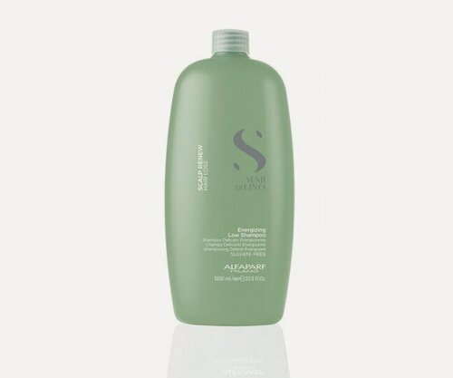 Изображение товара Alfaparf Milano шампунь Semi Di Lino Scalp Renew Hair Loss Energizing Low энергетический против выпадения волос, 1000 мл