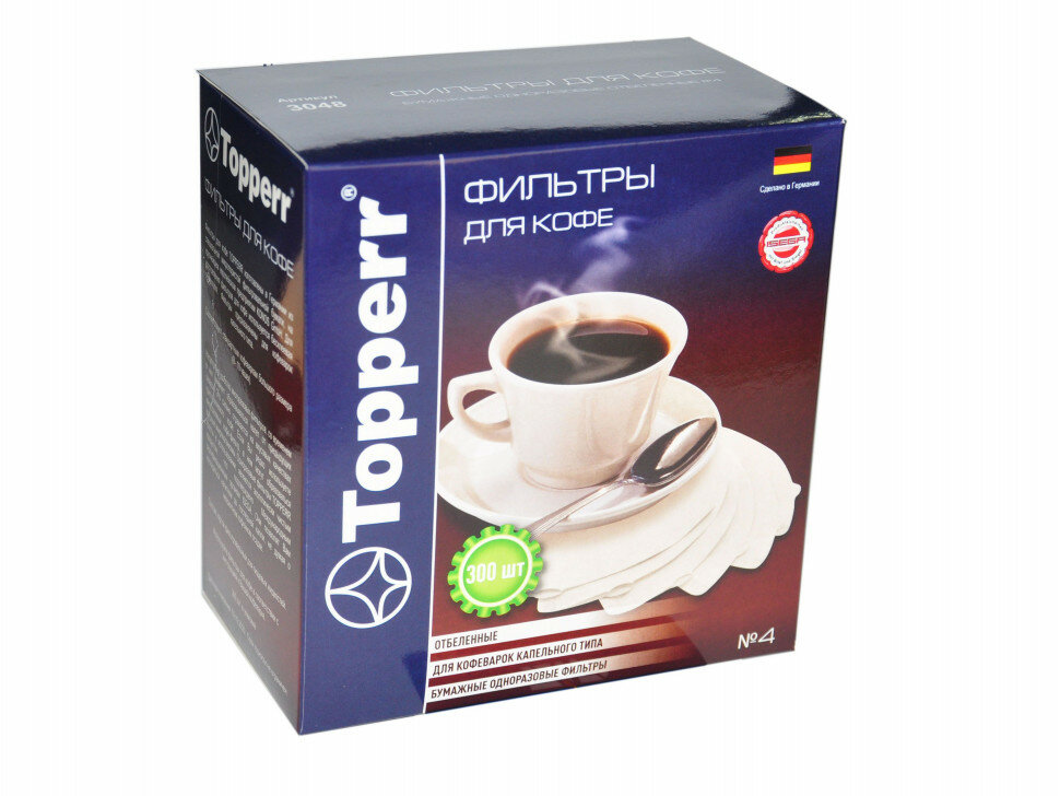 Фильтры бумажные для кофе Topperr - фото №12