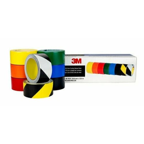 3M 471DEMO5S - Vinyl - Abrasion resistant - Moisture resistant - Solvent resistant - 4 °C - 77 °C - 33 m - 0.1 mm