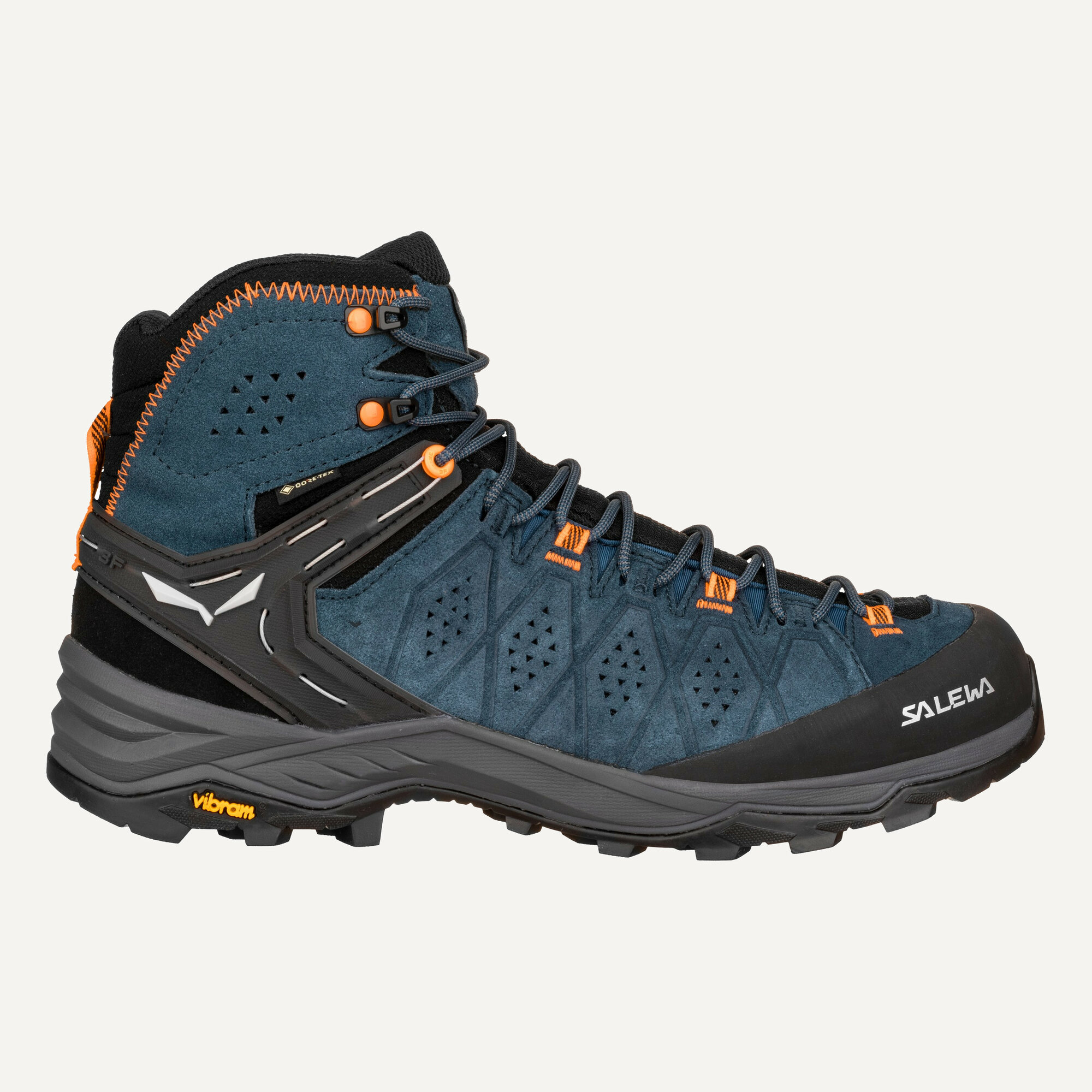 Ботинки Salewa Alp Trainer 2 Mid GTX MS, размер 41 UK 7.5 USm 8.5 СМ 26.5, синий