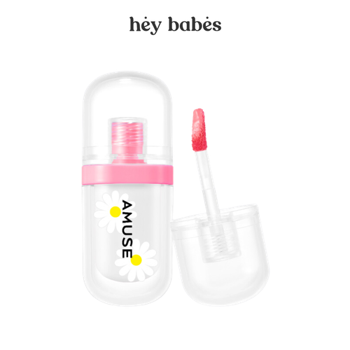 Лимитированный стойкий гелевый тинт в ярком розовом оттенке AMUSE Jel-Fit Tint 11 Bunny Bunny Daisy Edition