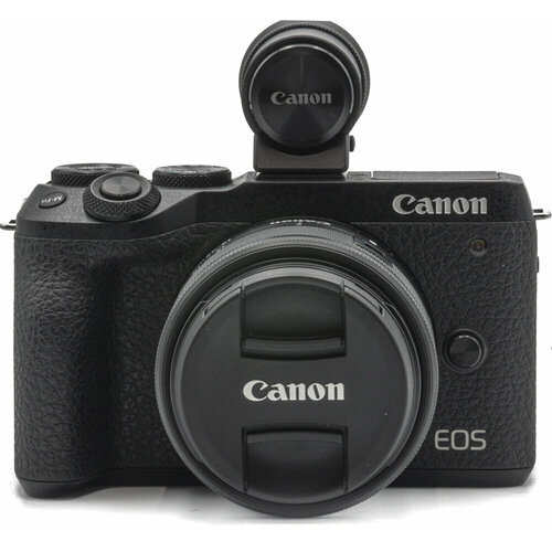 Фотоаппарат Canon EOS M6 Mark II Kit 15-45mm sn 213033000007 128990₽