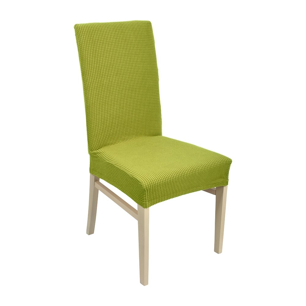 QWERTY Чехол на стул 'Вельвет', 100% полиэстер, цвет 'оливковый'