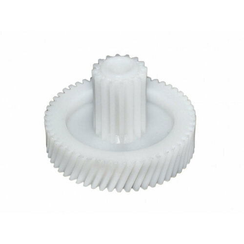 Шестерня мясорубки Elenberg/Panasonic белая, без втулки. D=50/18 H=35/12 d=8