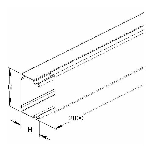 Канатная дорога 60x100 мм LUK 60.100 – Niedax – 4013339700202