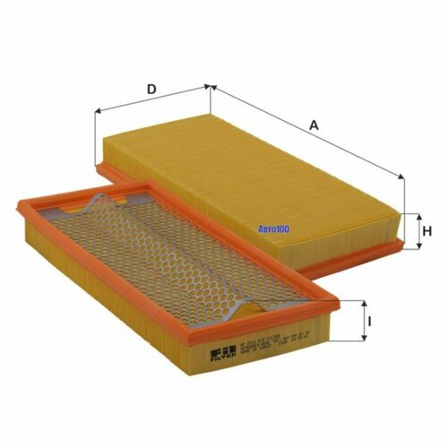 Фильтр воздушный MB W124/W140mot. M119 FIL FILTER HP2112