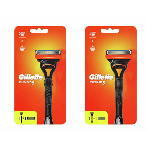 Бритва Gillette Fusion с 2 сменными кассетами, 2 уп. бритва 1 комплект салонная бритва триммер для красоты мужские прямые парикмахерские бритвы складной нож для бритья инструменты для удал